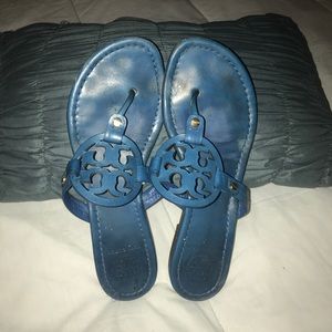 Tory Burch Miller Size 8 Royal Blue